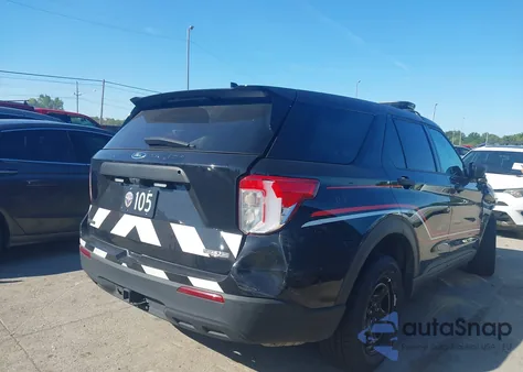 2024 Ford Police Interceptor from USA, damaged, VIN 1FM5K8AB9RGA61877